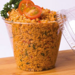4018 Couscousbecher: Couscoussalat, Cherrytomate, Petersilie