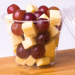 Gouda Traube: Trauben und Goudawürfel